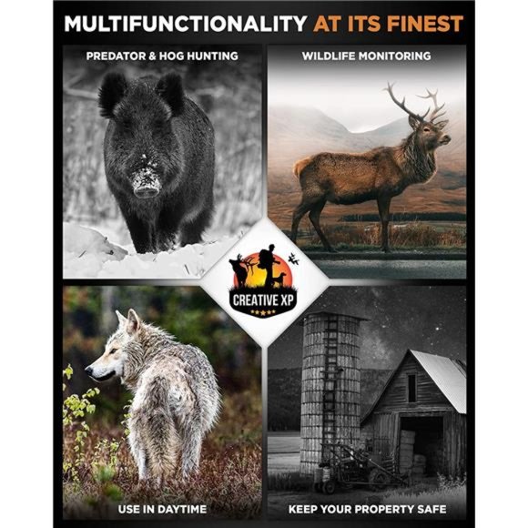 Night Vision Goggles - Digital Military Binocular w/Infrared Lens, 128GB, Black - Picture 5 of 6